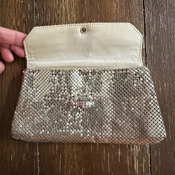 Whiting and Davis mesh rhinestone evening bag/clutch - Picture 7 of 13